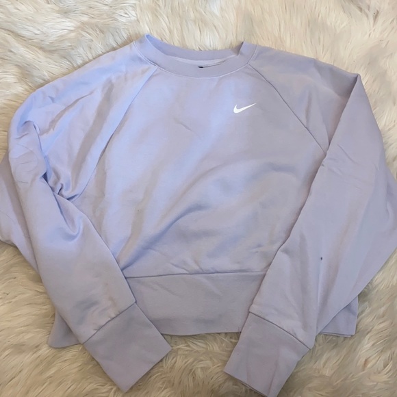 Nike cropped sweatshirt